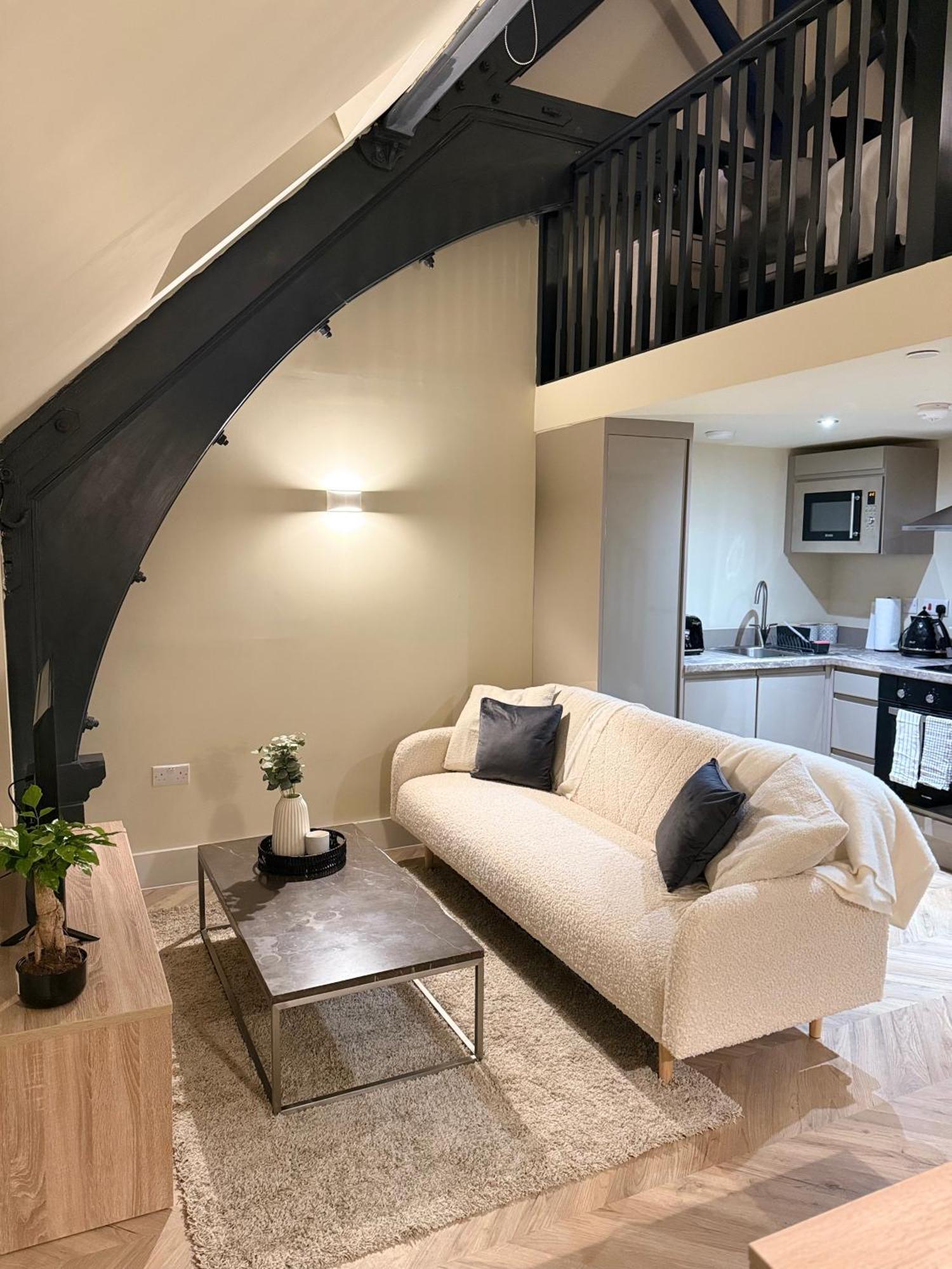 Cosy Mezzanine Apartment Leeds City Centre المظهر الخارجي الصورة